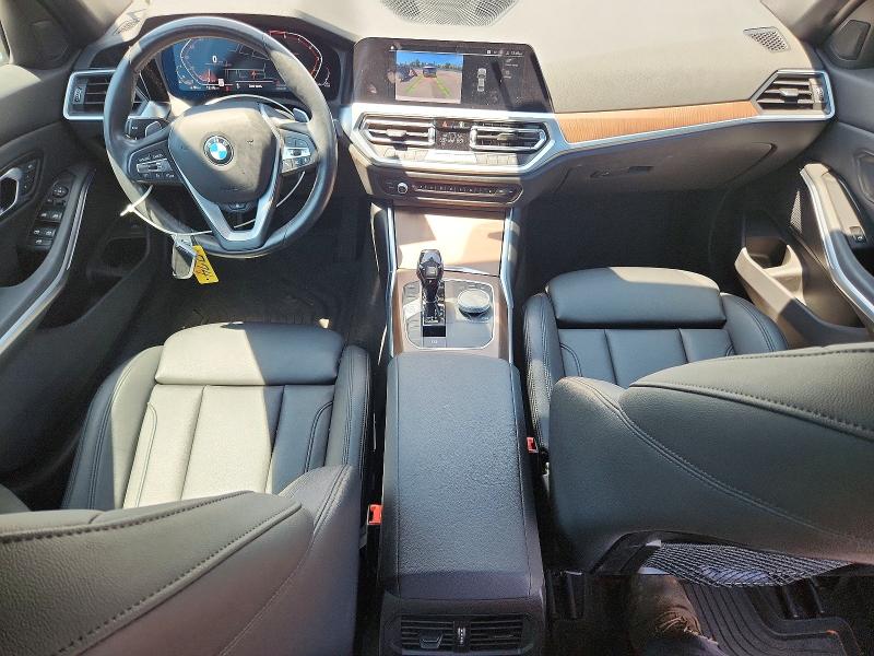 2020 BMW 3er VIN 3MW5R7J04L8B08325 COPART salvage auction — FRONT END, NY - MV-907A SALVAGE CERTIFICATE, sold $11,500 on 2026-07-27 (photo 8)
