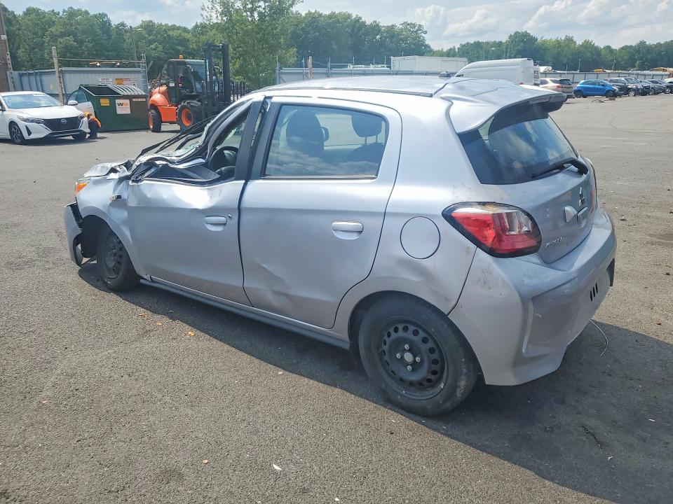 2024 Mitsubishi Mirage VIN ML32AUHJ3RH016964 COPART salvage auction — FRONT END, Fl - Certificate Of Destruction (P), sold $150 on 2026-07-27 (photo 2)
