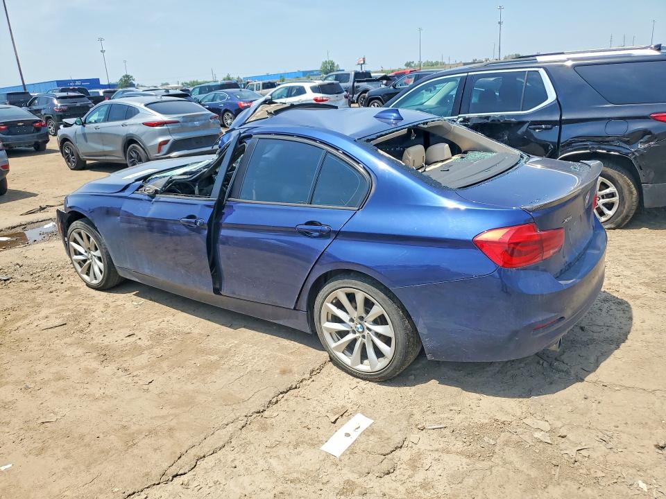2018 BMW 3er VIN WBA8A3C53JA488331 COPART salvage auction — FRONT END, Mi - Certificate Of Title, sold $325 on 2026-07-17 (photo 2)