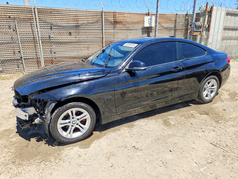 2014 BMW 4er VIN WBA3N9C56EF721337 COPART salvage auction — FRONT END, Ca - Salvage Certificate, sold $2,200 on 2026-07-16 (photo 1)