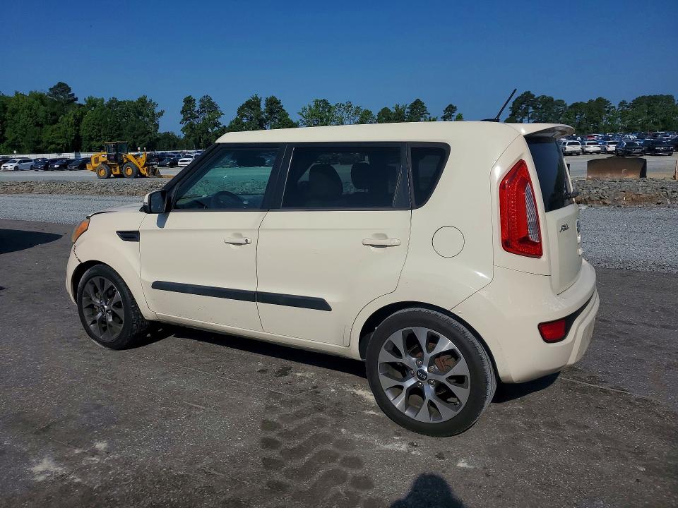 2013 Kia Soul VIN KNDJT2A63D7509765 COPART salvage auction — FRONT END, Nc - Salvage Certificate Of Title, sold $250 on 2026-07-28 (photo 2)