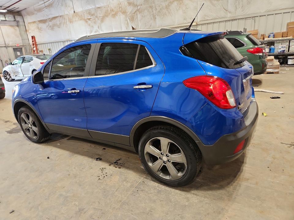 2013 Buick Encore VIN KL4CJBSBXDB132143 COPART salvage auction — WATER/FLOOD, WI - CERT OF TITLE-FLOOD DAMAGED, sold $950 on 2026-07-22 (photo 2)