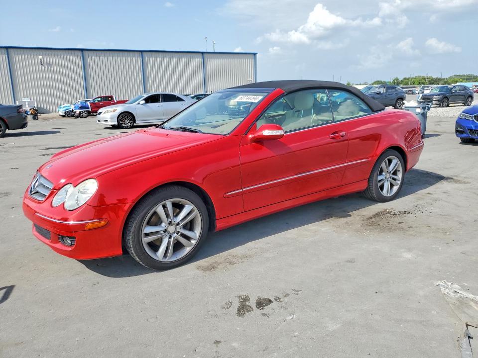 2008 Mercedes-benz Clk-class VIN WDBTK56F38F252123 COPART salvage auction — WATER/FLOOD, FL - CERT OF TITLE-SLVG REBLD FLOOD, sold $1,000 on 2026-07-20 (photo 1)
