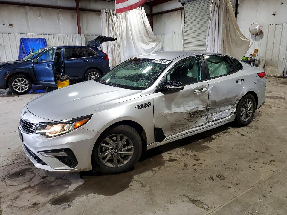 2019 Kia Optima VIN 5XXGT4L36KG320296 COPART salvage auction — SIDE, Ny - Mv-907A Salvage Certificate, sold $1,400 on 2026-07-27 (photo 1)