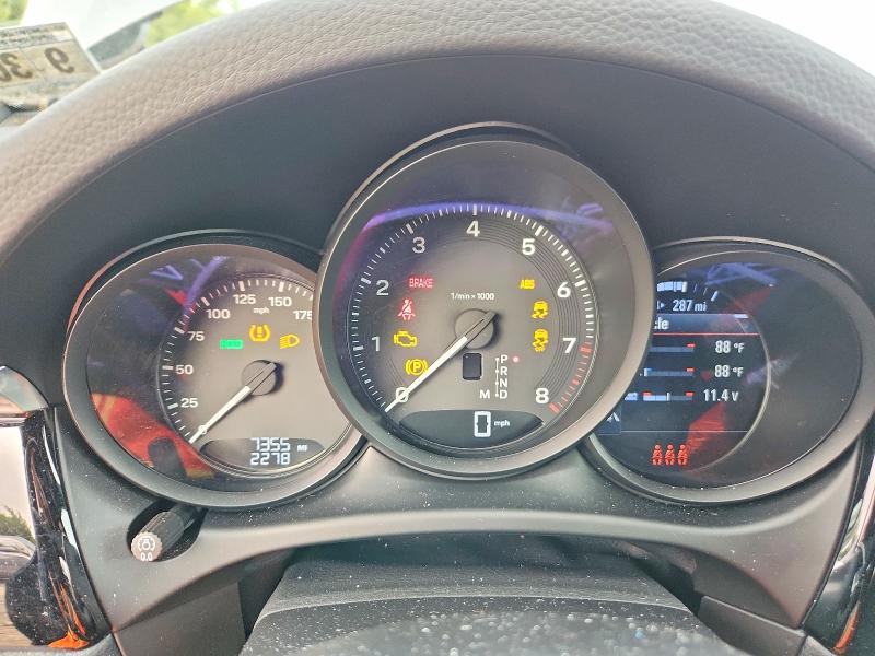 2026 Porsche Macan VIN WP1AA2A58TLB02025 COPART salvage auction — WATER/FLOOD, Nj - Cert Of Title-Salvage Flood, sold $28,250 on 2026-09-21 (photo 9)