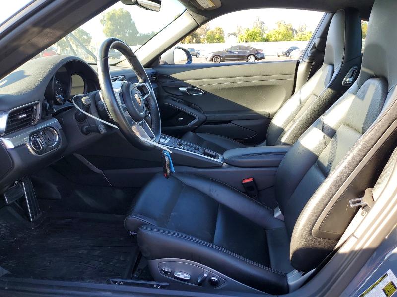 2018 Porsche 911 VIN WP0AA2A98JS105840 COPART salvage auction — FRONT END, CA - SALVAGE CERTIFICATE, sold $42,500 on 2026-08-26 (photo 7)
