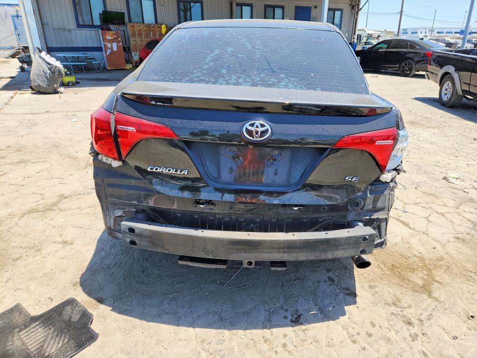 2017 Toyota Corolla VIN 5YFBURHE8HP577930 COPART salvage auction — FRONT END, CA - SALVAGE CERTIFICATE, sold $350 on 2026-07-30 (photo 6)