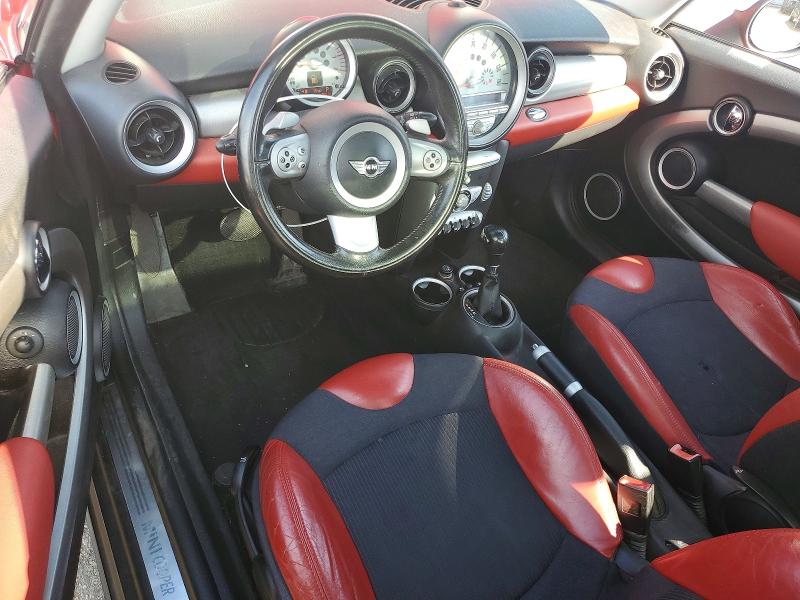 2007 Mini Cooper VIN WMWMF33557TT51758 COPART salvage auction — VANDALISM, Oh - Cert Of Title-Salvage, sold $250 on 2026-07-22 (photo 8)