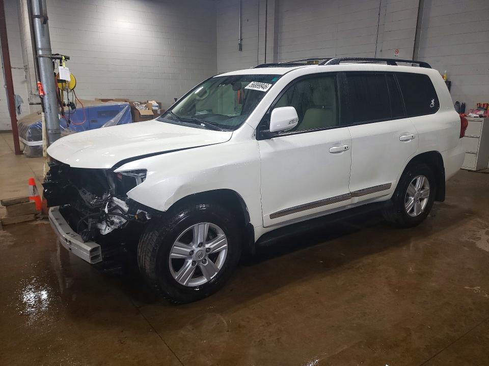2013 Toyota Land cruiser VIN JTMHY7AJ0D4017391 — COPART salvage auction photo