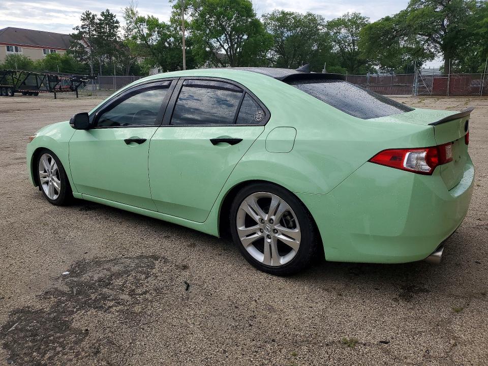 2010 Acura Tsx VIN JH4CU4F4XAC001318 COPART salvage auction — MINOR DENT/SCRATCHES, IL - CERTIFICATE OF TITLE, sold $2,050 on 2026-07-13 (photo 2)