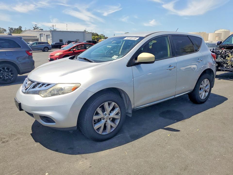 2014 Nissan Murano VIN JN8AZ1MWXEW500870 COPART salvage auction — MINOR DENT/SCRATCHES, Ca - Dis/Dlr/Exp Only Clean Title, sold $175 on 2026-07-20 (photo 1)