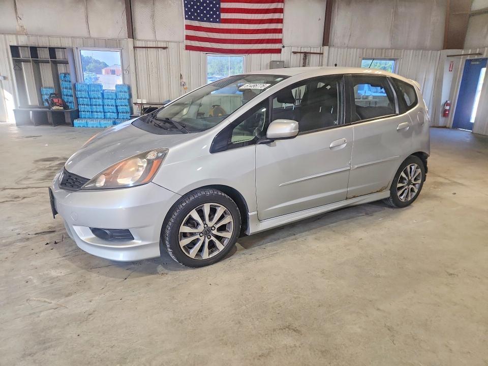 2012 Honda Fit VIN JHMGE8H50CC022323 COPART salvage auction — REAR END, Ma - Cert Of Title-Reconstrctd Coll, sold $250 on 2026-07-31 (photo 1)