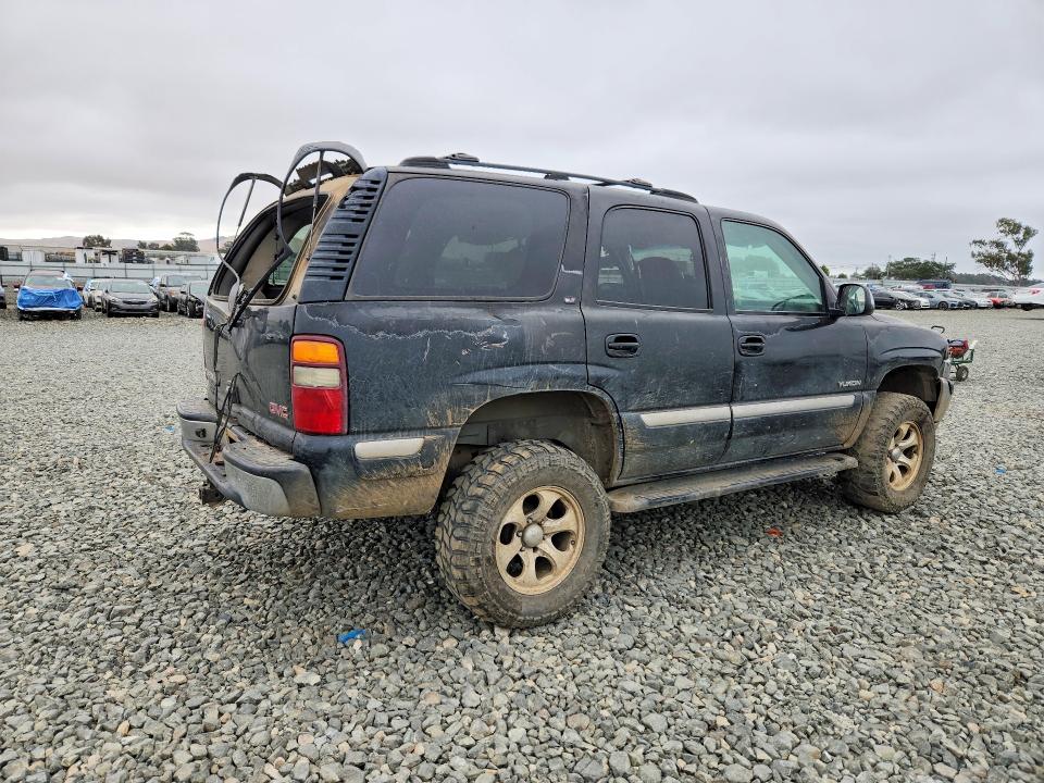 2000 Gmc Yukon VIN 1GKEK13T9YJ131627 COPART salvage auction — REAR END, Ca - Salvage Certificate, sold $125 on 2026-07-30 (photo 3)