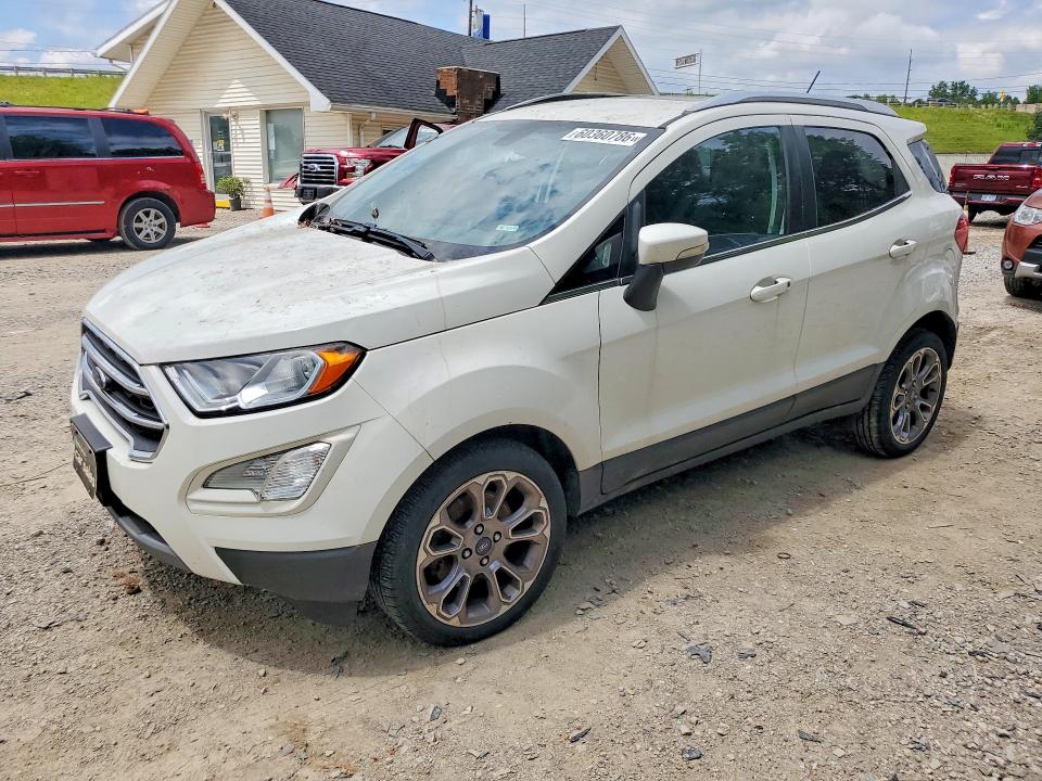 2018 Ford Ecosport VIN MAJ3P1VE1JC212415 COPART salvage auction — MECHANICAL, Oh - Certificate Of Title, sold $425 on 2026-07-29 (photo 1)