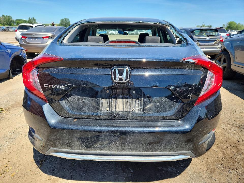 2021 Honda Civic VIN 2HGFC2F54MH015961 COPART salvage auction — ROOF, ON - PERMIT NO BRAND - UNFIT, sold $8,500 on 2026-07-28 (photo 6)