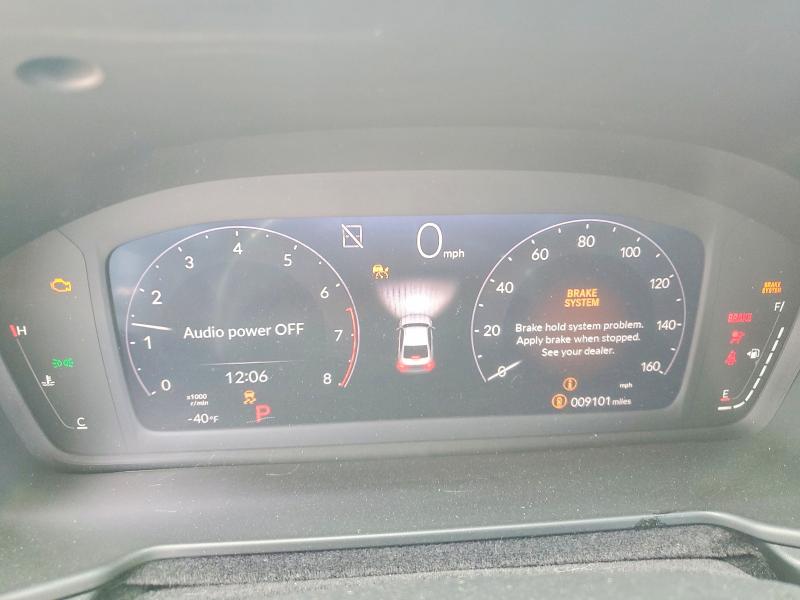 2025 Honda Accord VIN 1HGCY1F23SA090781 COPART salvage auction — FRONT END, FL - CERTIFICATE OF DESTRUCTION, sold $10 on 2026-08-03 (photo 9)