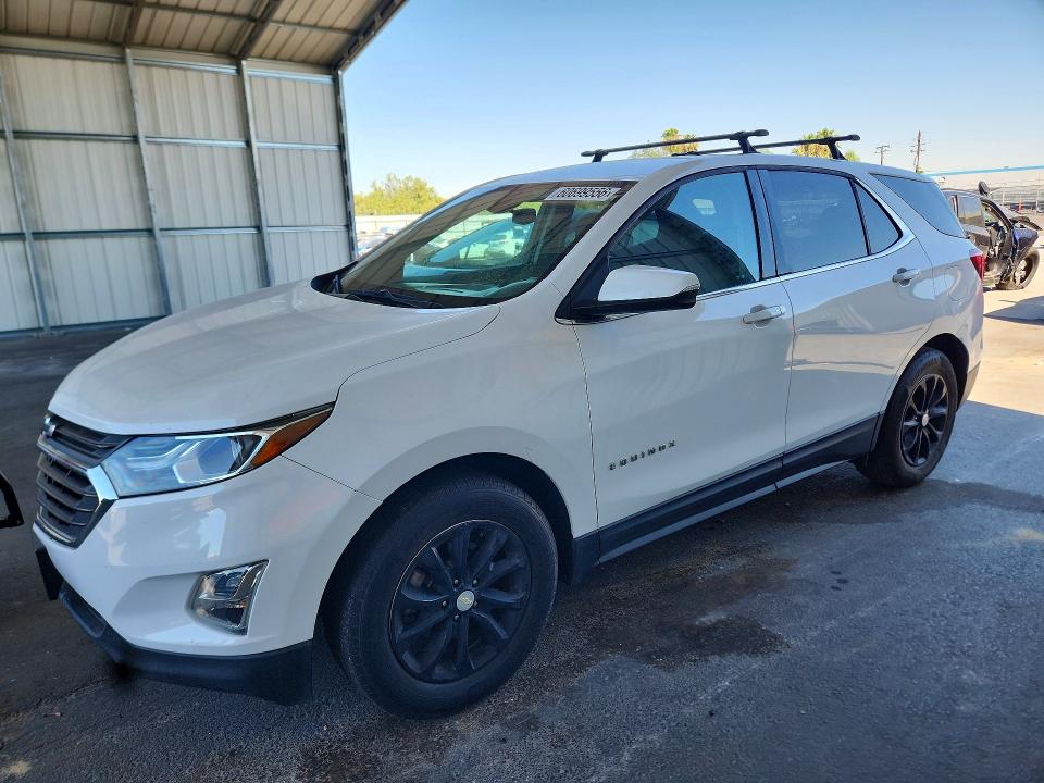 2018 Chevrolet Equinox VIN 3GNAXUEU1JS556371 COPART salvage auction — REAR END, Ca - Salvage Certificate, sold $2,550 on 2026-07-23 (photo 1)