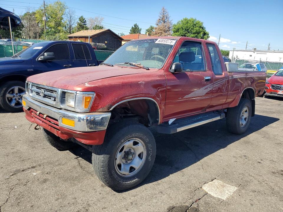 1993 Toyota Pickup VIN JT4VN13D7P5115171 COPART salvage auction — REAR END, CO - CERTIFICATE OF TITLE, sold $3,050 on 2026-07-16 (photo 1)