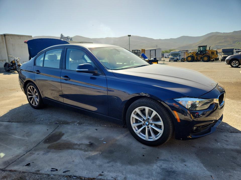 2017 BMW VIN WBA8E1G3XHNU18751 COPART salvage auction — REAR END, Ca - Salvage Certificate, sold $3,900 on 2026-08-14 (photo 4)