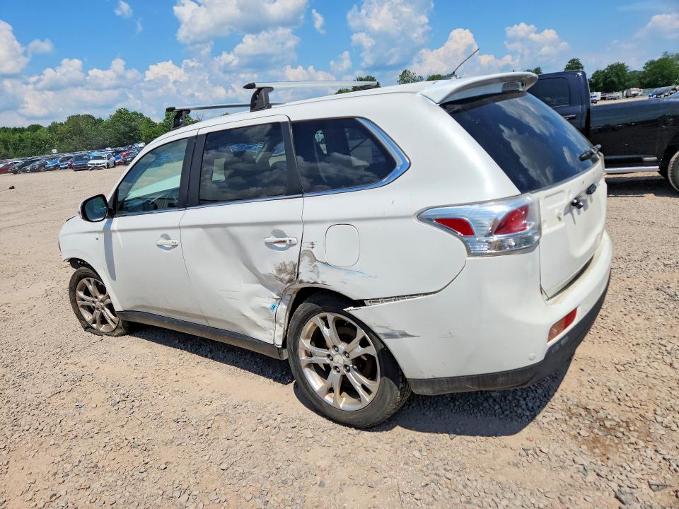 2014 Mitsubishi Outlander VIN JA4JZ4AX0EZ010554 COPART salvage auction — FRONT END, Ny - Mv-907A Salvage Certificate, sold $350 on 2026-07-22 (photo 2)