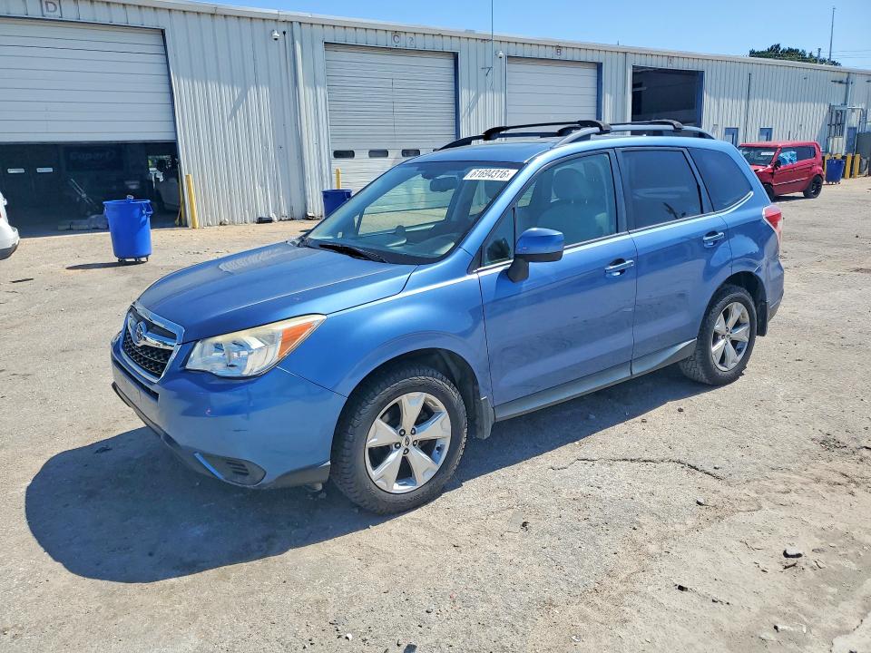 2015 Subaru Forester VIN JF2SJAFC0FH580746 COPART salvage auction — NORMAL WEAR, AL - CERTIFICATE OF TITLE, sold $275 on 2026-07-30 (photo 1)