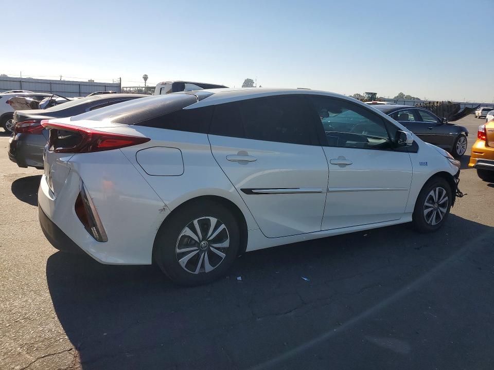 2018 Toyota Prius prime VIN JTDKARFP1J3078558 COPART salvage auction — FRONT END, CA - SALVAGE CERTIFICATE, sold $9,200 on 2026-08-24 (photo 3)