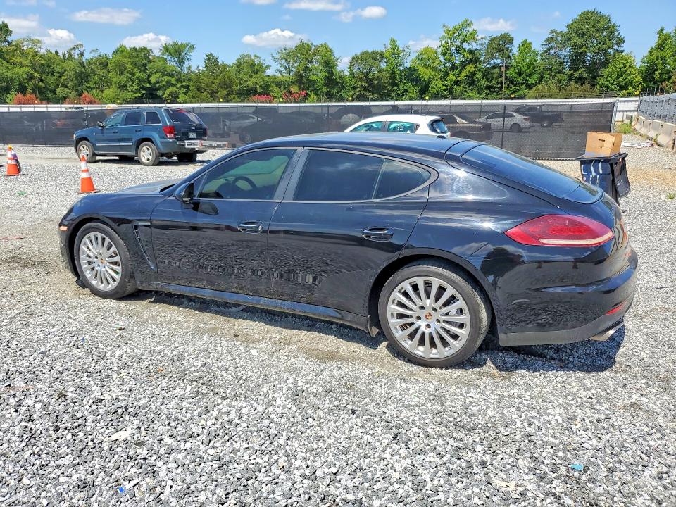 2014 Porsche Panamera VIN WP0AA2A71EL010129 COPART salvage auction — FRONT END, Sc - Certificate Of Title (P), sold $5,700 on 2026-08-04 (photo 2)