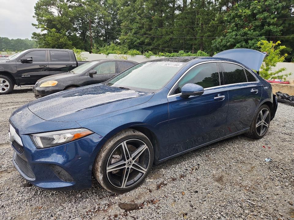 2022 Mercedes-benz A-klasse VIN W1K3G4EB0NJ368518 — COPART salvage auction photo