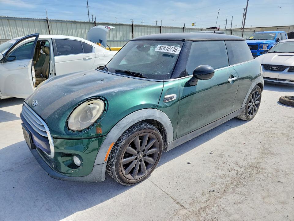 2015 Mini Cooper VIN WMWXM5C54FT941320 COPART salvage auction — FRONT END, TX - CERTIFICATE OF TITLE, sold $1,000 on 2026-08-04 (photo 1)