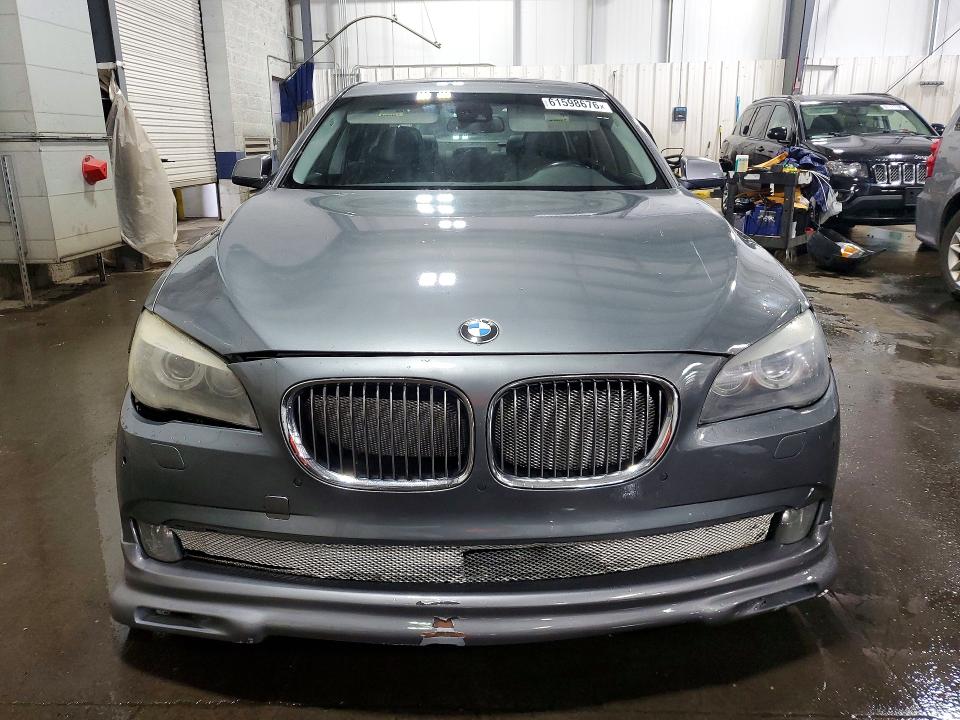 2011 BMW 7er VIN WBAKB8C57BCY66754 COPART salvage auction — FRONT END, MN - CERTIFICATE OF TITLE, sold $250 on 2026-07-21 (photo 5)