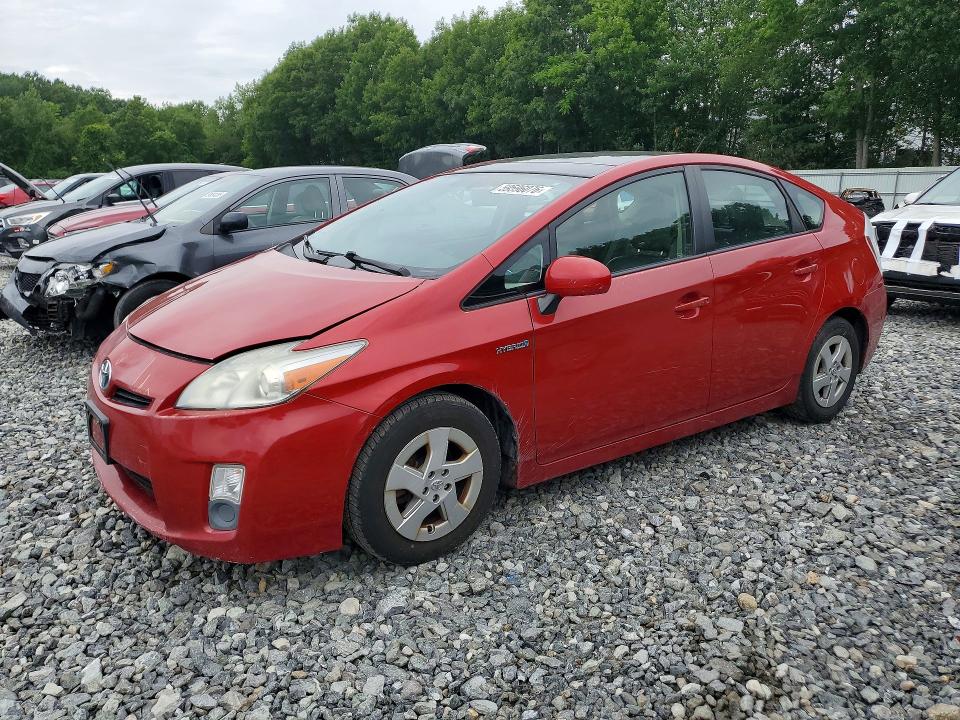 2010 Toyota Prius VIN JTDKN3DU0A0021747 COPART salvage auction — NORMAL WEAR, Ma - Certificate Of Title, sold $1,350 on 2026-07-08 (photo 1)