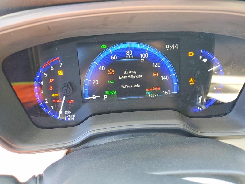 2020 Toyota Corolla VIN JTDEBRBE9LJ019500 COPART salvage auction — SIDE, Ca - Salvage Certificate, sold $6,600 on 2026-07-20 (photo 9)
