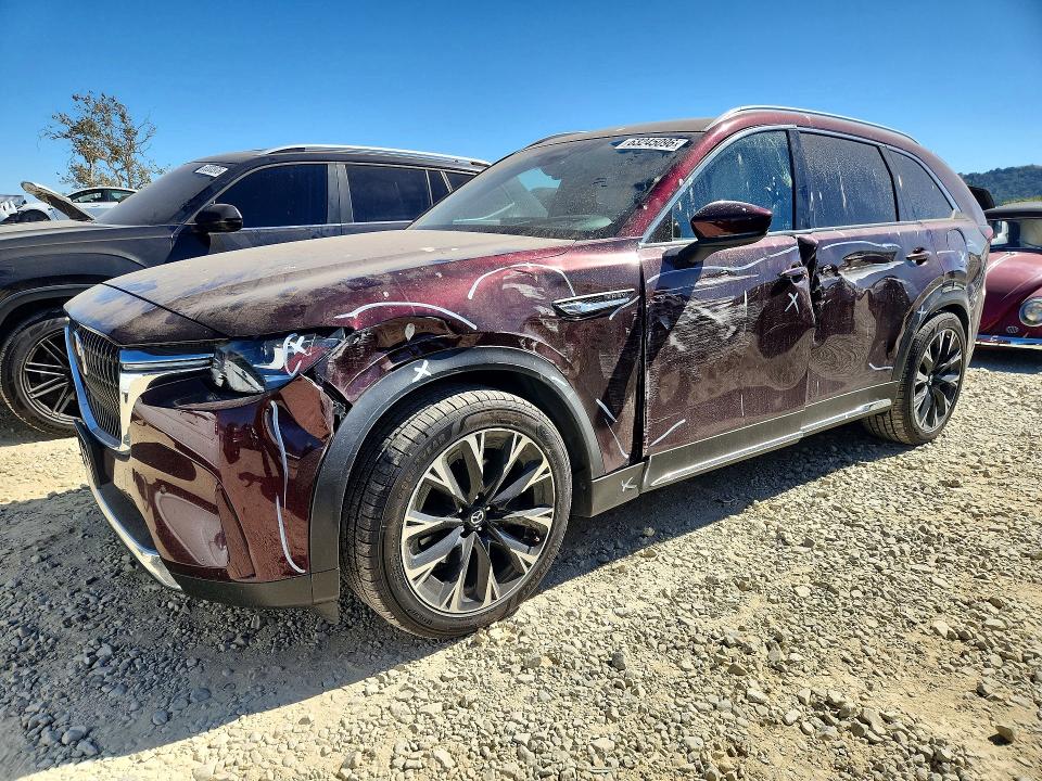 2024 Mazda Cx-90 VIN JM3KKEHAXR1101400 — COPART salvage auction photo