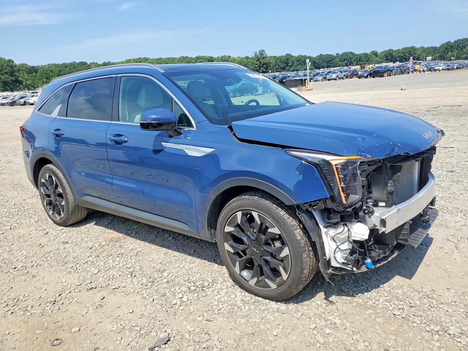 2025 Kia Sorento VIN 5XYRH4JF3SG391359 COPART salvage auction — FRONT END, AR - CERT OF TITLE-SALVAGE, sold $14,600 on 2026-08-24 (photo 4)