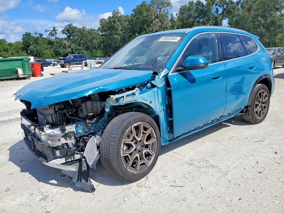2025 BMW X1 VIN WBX73EF09S5172448 COPART salvage auction — FRONT END, Fl - Cert Of Title Slvg Rebuildable, sold $6,900 on 2026-07-21 (photo 1)