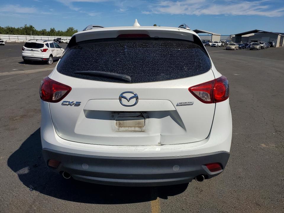 2016 Mazda VIN JM3KE2BY8G0900221 COPART salvage auction — FRONT END, Ca - Salvage Certificate, sold $1,650 on 2026-07-30 (photo 6)