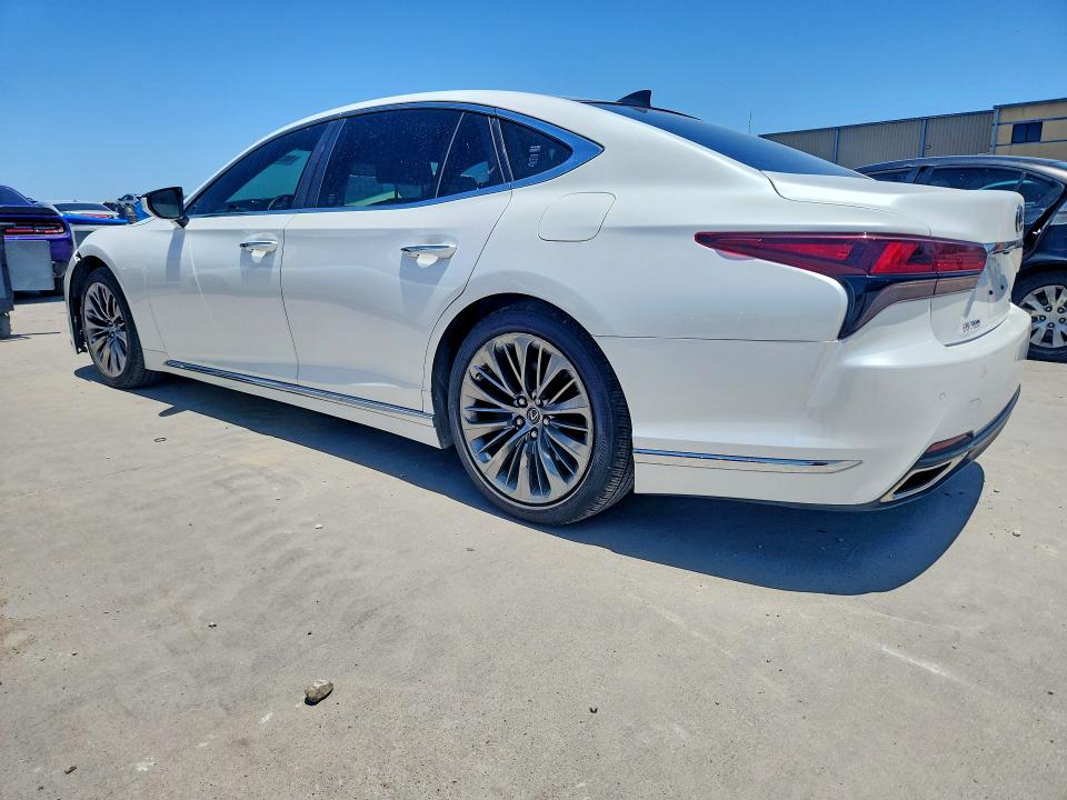 2022 Lexus Ls 500 VIN JTHD51FF5N5017163 COPART salvage auction — FRONT END, TX - SALVAGE VEHICLE TITLE (P), sold $27,000 on 2026-07-27 (photo 2)