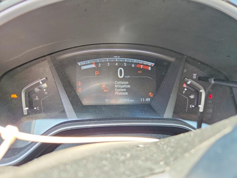 2019 Honda Cr-v VIN JHLRW2H81KX007645 COPART salvage auction — FRONT END, Nj - Cert Of Title-Salvage, sold $5,400 on 2026-07-28 (photo 9)