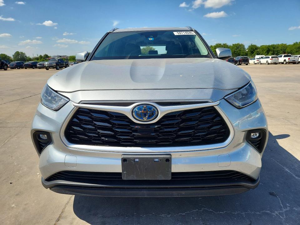 2020 Toyota Highlander VIN 5TDGARAH2LS500215 COPART salvage auction — SIDE, Salvage Title, sold $1,100 on 2026-07-30 (photo 5)