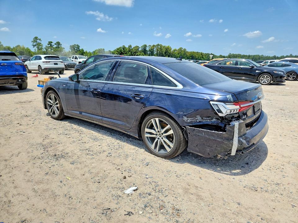 2022 Audi A6 VIN WAUK2BF21NN039078 COPART salvage auction — REAR END, Tx - Salvage Vehicle Title, sold $14,600 on 2026-09-04 (photo 2)
