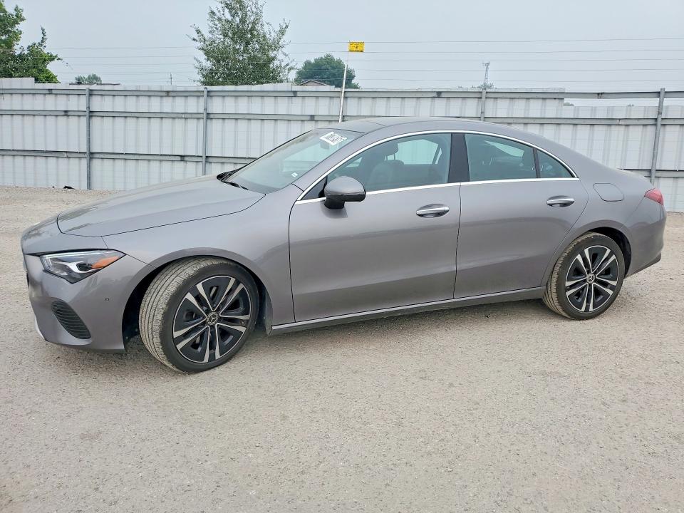 2026 Mercedes-benz Cla-class VIN W1K5J4HB9TN575484 COPART salvage auction — REAR END, ON - PERMIT NO BRAND - UNFIT (P), sold $16,050 on 2026-07-22 (photo 1)