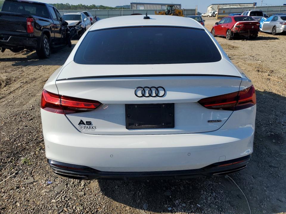 2023 Audi A5 VIN WAUFACF5XPA036467 COPART salvage auction — FRONT END, Va - Cert Of Title - Salvage, sold $1,650 on 2026-07-31 (photo 6)