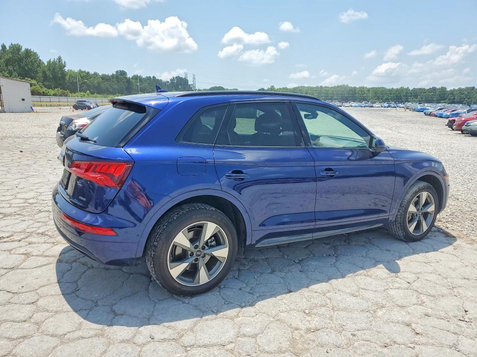 2020 Audi Q5 VIN WA1ANAFY3L2083838 COPART salvage auction — FRONT END, Tn - Salvage Certificate, sold $8,800 on 2026-08-27 (photo 3)