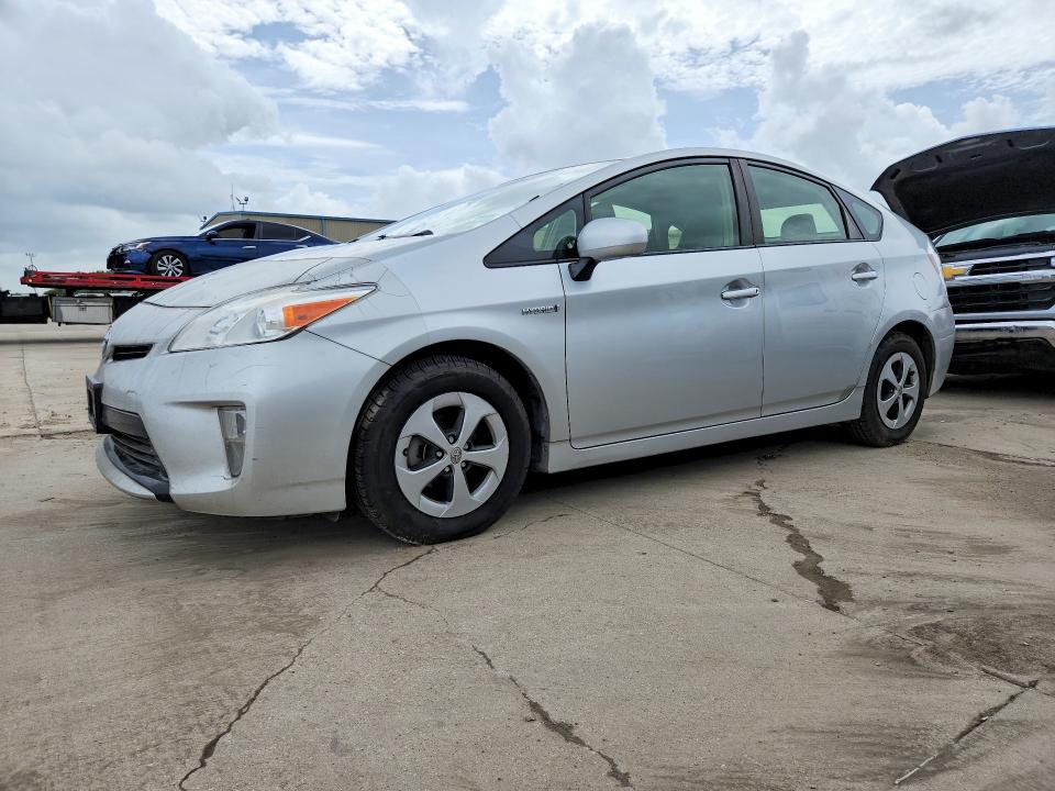 2013 Toyota Prius VIN JTDKN3DU0C5411205 COPART salvage auction — FRONT END, Tx - Certificate Of Title, sold $1,300 on 2026-07-30 (photo 1)