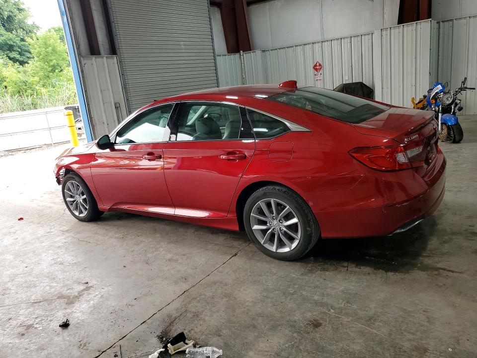 2021 Honda Accord VIN 1HGCV1F14MA038711 COPART salvage auction — FRONT END, Ny - Mv-907A Salvage Certificate, sold $1,450 on 2026-07-20 (photo 2)