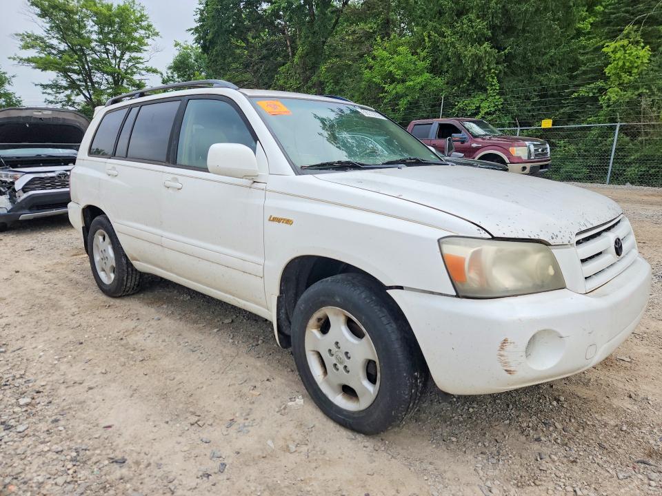 2006 Toyota Highlander VIN JTEEP21A060158878 COPART salvage auction — FRONT END, OH - CERT OF TITLE-SALVAGE, sold $925 on 2026-07-15 (photo 4)