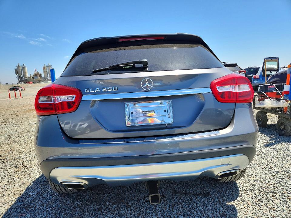 2016 Mercedes-benz Gla-klasse VIN WDCTG4EBXGJ205043 COPART salvage auction — FRONT END, CA - DIS/DLR/EXP ONLY CLEAN TITLE, sold $2,100 on 2026-07-31 (photo 6)