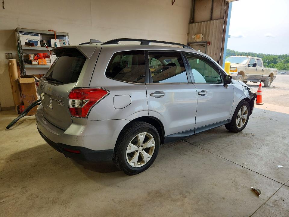 2016 Subaru Forester VIN JF2SJAKC1GH433147 COPART salvage auction — FRONT END, Pa - Certificate Of Salvage, sold $1,250 on 2026-07-17 (photo 3)