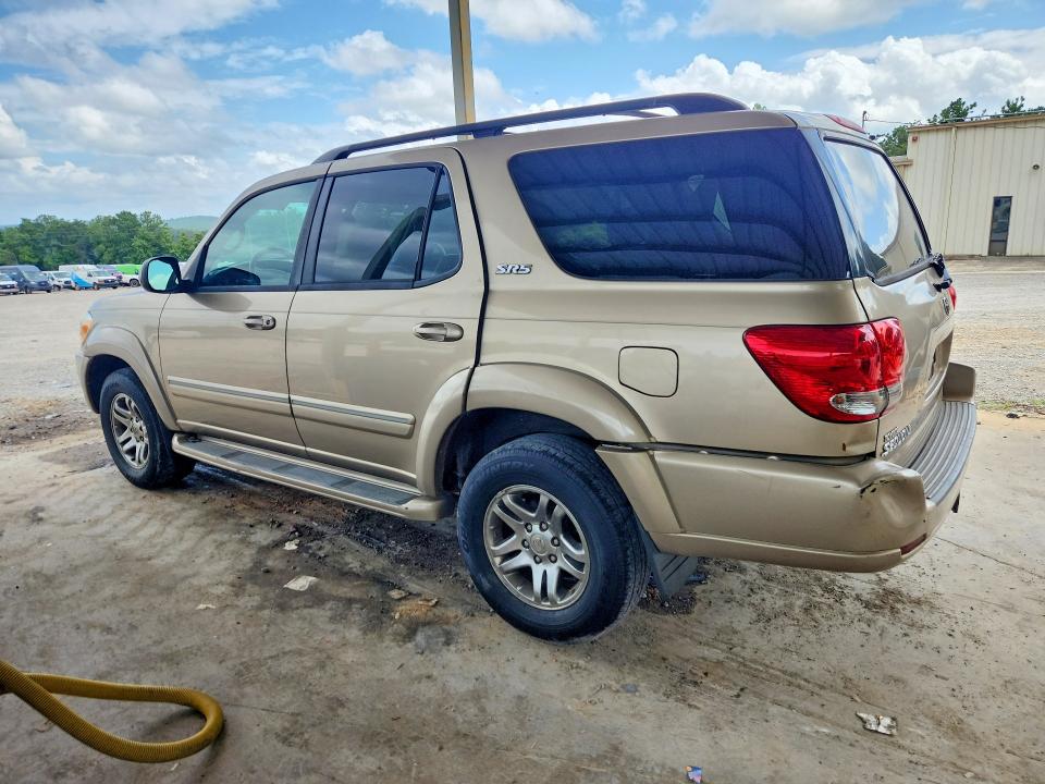 2007 Toyota Sequoia VIN 5TDZT34A67S292022 COPART salvage auction — MINOR DENT/SCRATCHES, AL - CERTIFICATE OF TITLE (P), sold $2,950 on 2026-07-28 (photo 2)