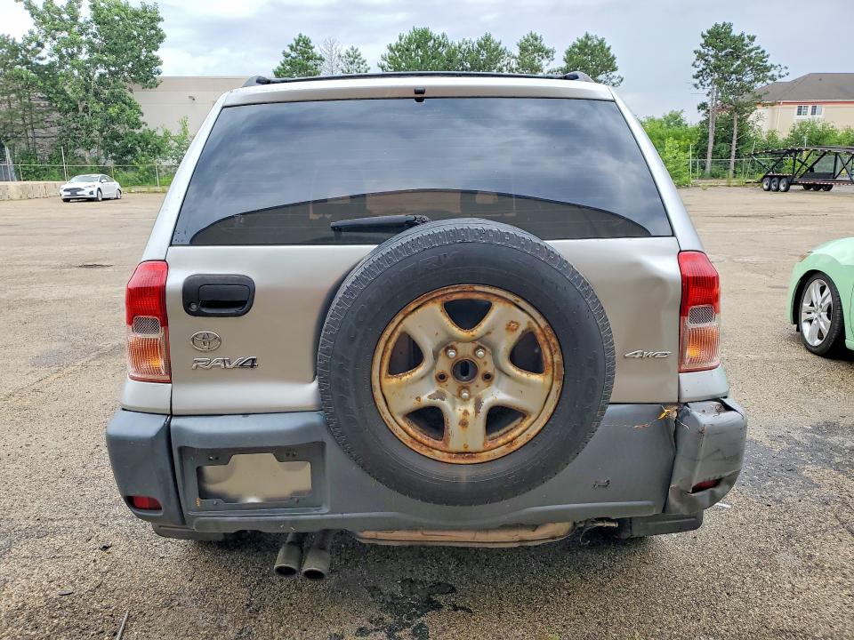2001 Toyota Rav4 VIN JTEHH20V710106297 COPART salvage auction — FRONT END, IL - CERTIFICATE OF TITLE, sold $325 on 2026-07-27 (photo 6)